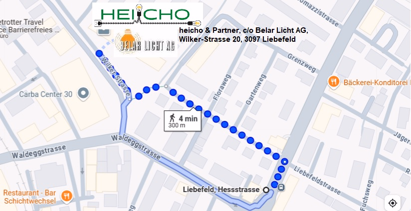 Wegbeschreibung heicho Partner